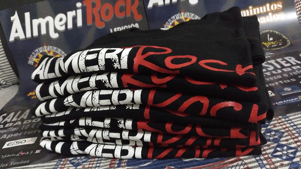 camisetas AlmeriRock